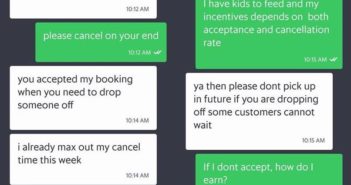 DISGUSTING CHEAPO GRAB RIDER, REFUSE TO CANCEL BOOK TO AVOID FEES