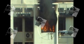 Woodlands flat set on fire by loanshark !! Woodlands flat set on fire by loanshark !!