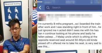 Young man lets a 8 month woman pregnant stand in MRT Untitled-63