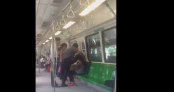 Crazy Guy Shouting On Mrt,claiming woman is racist Crazy Guy Shouting On Mrt,claiming woman is racist