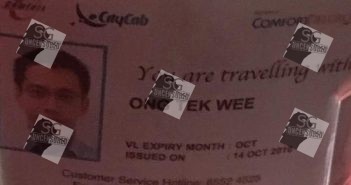 Singapore Taxi Driver That Deserve Award For Honesty! Singapore Taxi Driver That Deserve Award For Honesty!