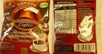 TONGKAT ALI COFFEE FROM MALAYSIA GET RECALLED BY US FOOD AND DRUGS ADMINISTRATION