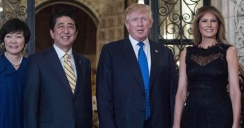 DID JAPANESE PM’S WIFE PRETEND NOT TO SPEAK ENGLISH TO AVOID TALKING TO TRUMP?