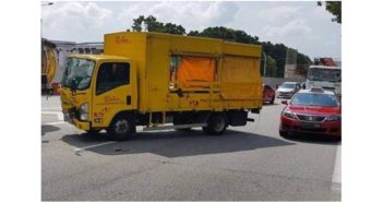 LORRY DRIVER CAUGHT DRINK-DRIVING, CRASHING ONTO GUARD RAIL LORRY DRIVER CAUGHT DRINK-DRIVING, CRASHING ONTO GUARD RAIL