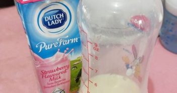 Beware Dutch Lady packet milk turn sour