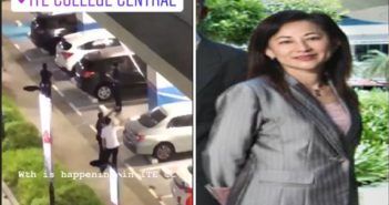 ITE DIRECTOR STABBED TO DEATH. SUSPECTED BY EX-HUSBAND