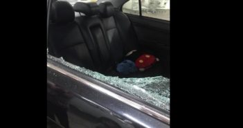CAR GLASS SHATTERED JUST TO STEAL BABY CHAIR IN MALAYSIA CAR GLASS SHATTERED JUST TO STEAL BABY CHAIR IN MALAYSIA