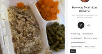 (NON SG) UBER EATS DELIVERY EATS UP MEAT AND DELIVER REMAINDER 312321321