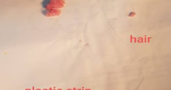 WOMAN FINDS HAIR AND PLASTIC STRIP FROM NTUC MINCED MEAT 515515151